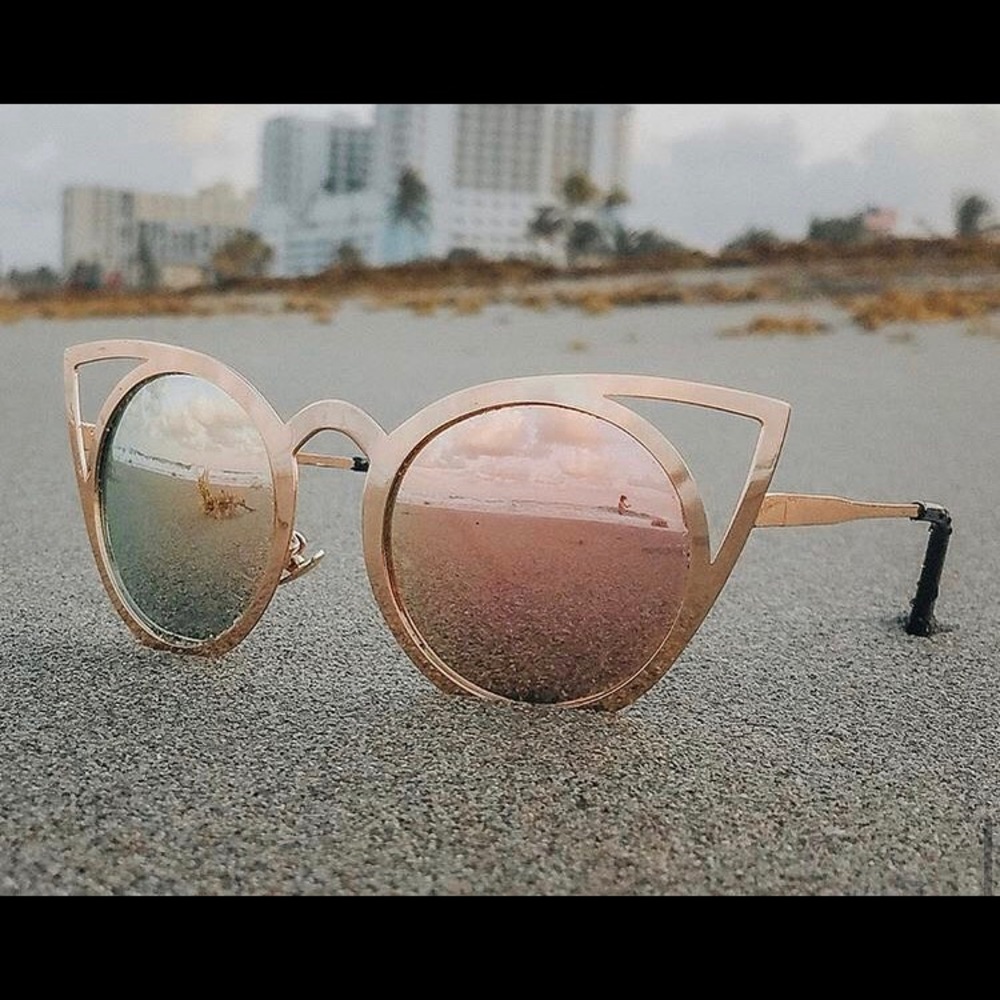 Miami style sunglasses